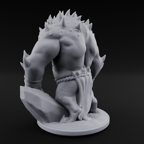 Muscular Slaad Aberration Miniature for Dungeons and Dragons, Pathfinder or other TTRPGs