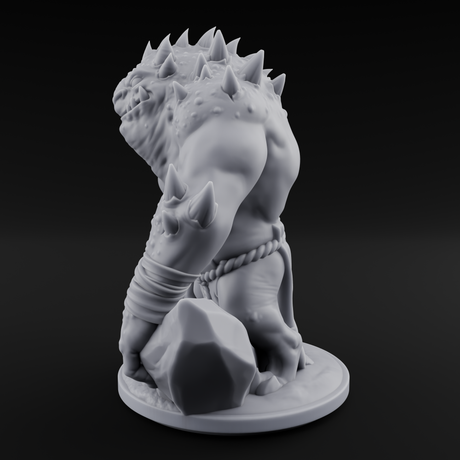 Muscular Slaad Aberration Miniature for Dungeons and Dragons, Pathfinder or other TTRPGs