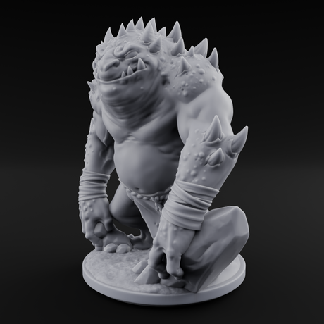 Muscular Slaad Aberration Miniature for Dungeons and Dragons, Pathfinder or other TTRPGs