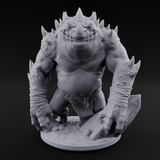 Muscular Slaad Aberration Miniature for Dungeons and Dragons, Pathfinder or other TTRPGs
