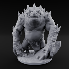 Muscular Slaad Aberration Miniature for Dungeons and Dragons, Pathfinder or other TTRPGs