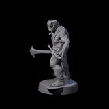 Muscular Yuan-ti Warrior A Miniature for Dungeons and Dragons, Pathfinder or other TTRPGs
