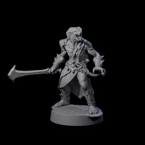 Muscular Yuan-ti Warrior A Miniature for Dungeons and Dragons, Pathfinder or other TTRPGs