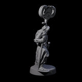 Muscular Yuan-ti Warrior B Miniature for Dungeons and Dragons, Pathfinder or other TTRPGs