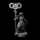 Muscular Yuan-ti Warrior B Miniature for Dungeons and Dragons, Pathfinder or other TTRPGs