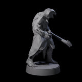 Muscular Yuan-ti Warrior C Miniature for Dungeons and Dragons, Pathfinder or other TTRPGs