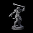 Muscular Yuan-ti Warrior D Miniature for Dungeons and Dragons, Pathfinder or other TTRPGs