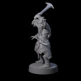Muscular Yuan-ti Warrior E Miniature for Dungeons and Dragons, Pathfinder or other TTRPGs