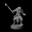 Muscular Yuan-ti Warrior F Miniature for Dungeons and Dragons, Pathfinder or other TTRPGs
