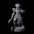 Muscular Yuan-ti Warrior H Miniature for Dungeons and Dragons, Pathfinder or other TTRPGs