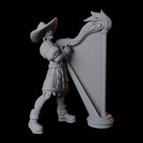 Musician Troupe Miniature for Dungeons and Dragons, Pathfinder or other TTRPGs