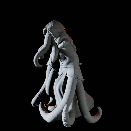 Mutant Cthulhu Cultist Miniature for Dungeons and Dragons, Pathfinder or other TTRPGs
