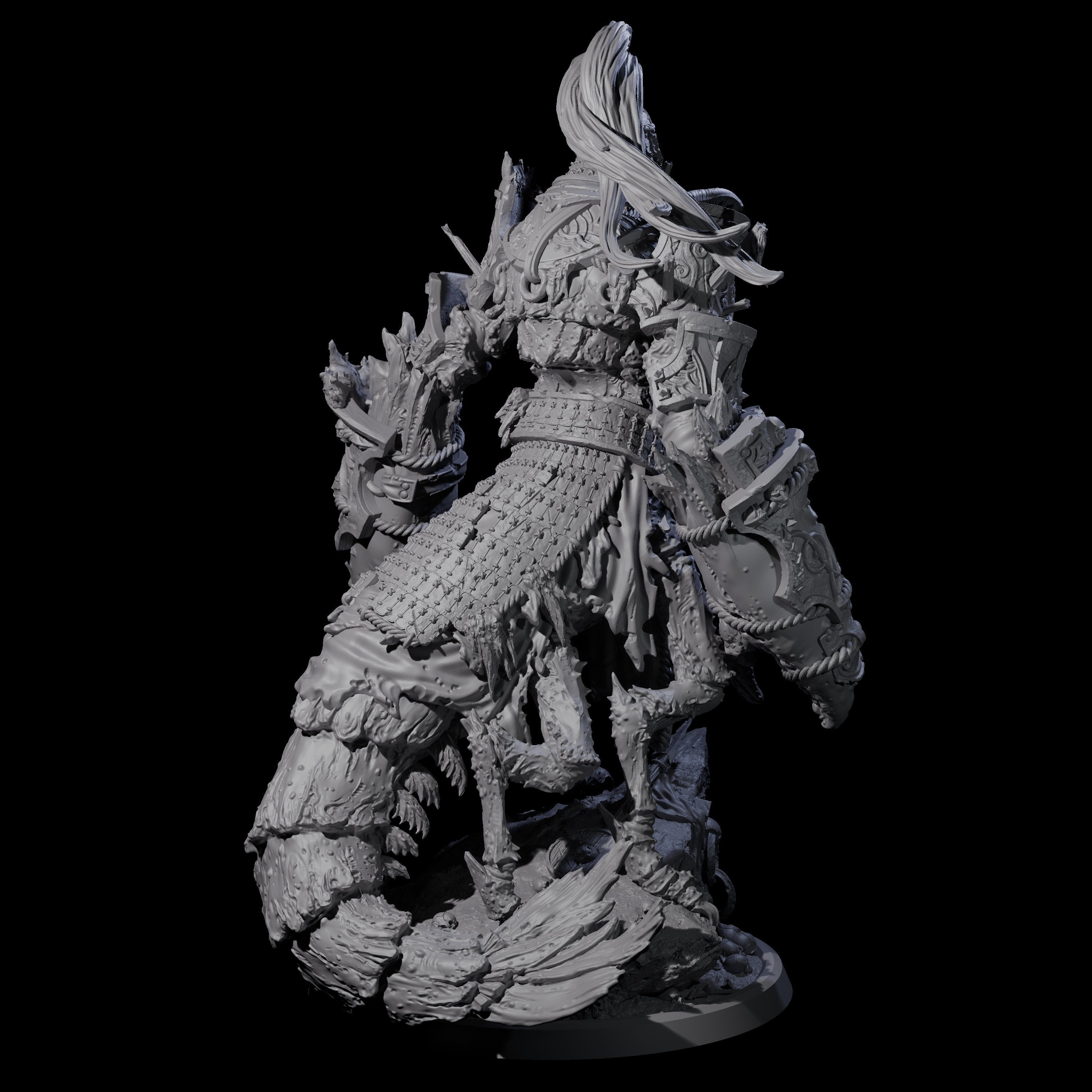Mutated Armoured Chuul A Miniature for Dungeons and Dragons, Pathfinder or other TTRPGs