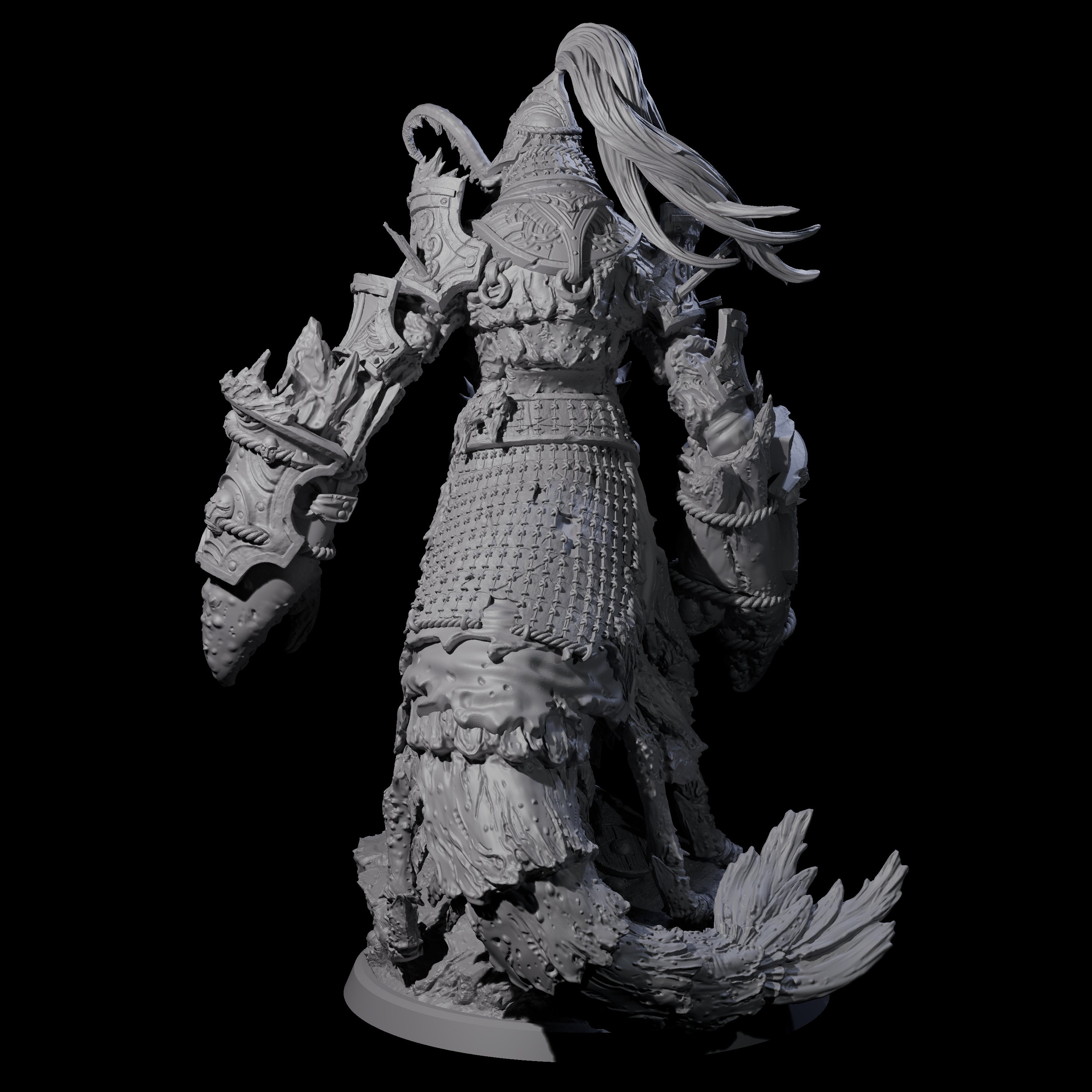 Mutated Armoured Chuul A Miniature for Dungeons and Dragons, Pathfinder or other TTRPGs