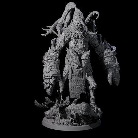 Mutated Armoured Chuul A Miniature for Dungeons and Dragons, Pathfinder or other TTRPGs