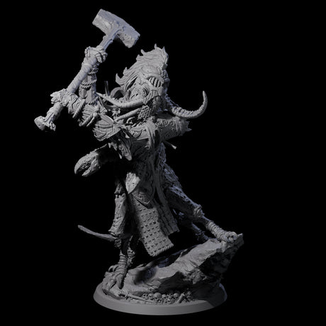 Mutated Armoured Chuul C Miniature for Dungeons and Dragons, Pathfinder or other TTRPGs
