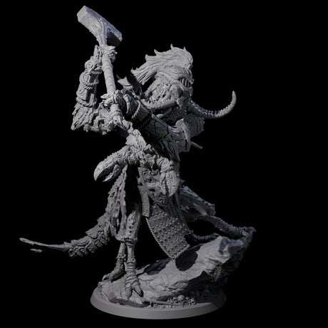Mutated Armoured Chuul C Miniature for Dungeons and Dragons, Pathfinder or other TTRPGs