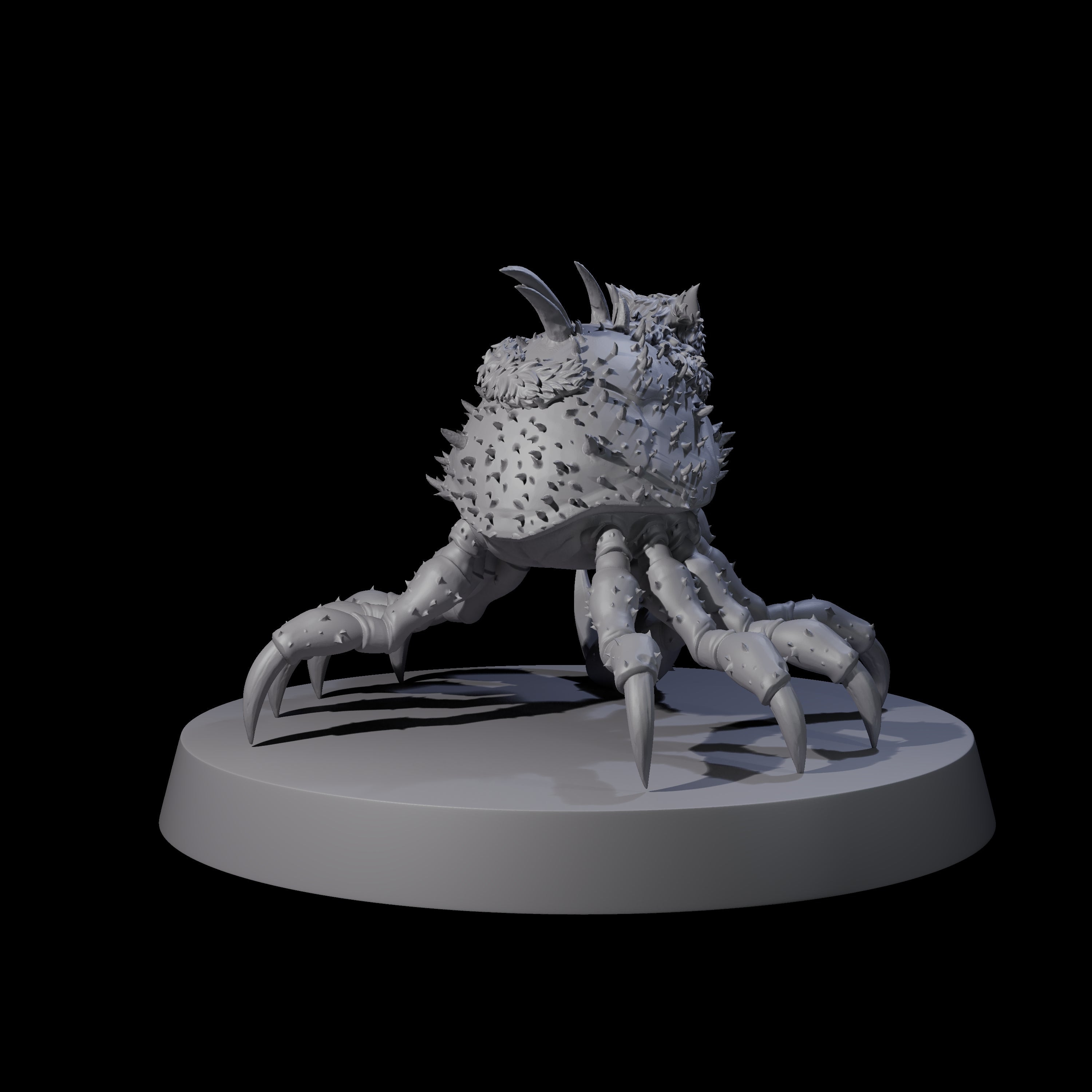 Mutated Crab Cat Miniature for Dungeons and Dragons, Pathfinder or other TTRPGs