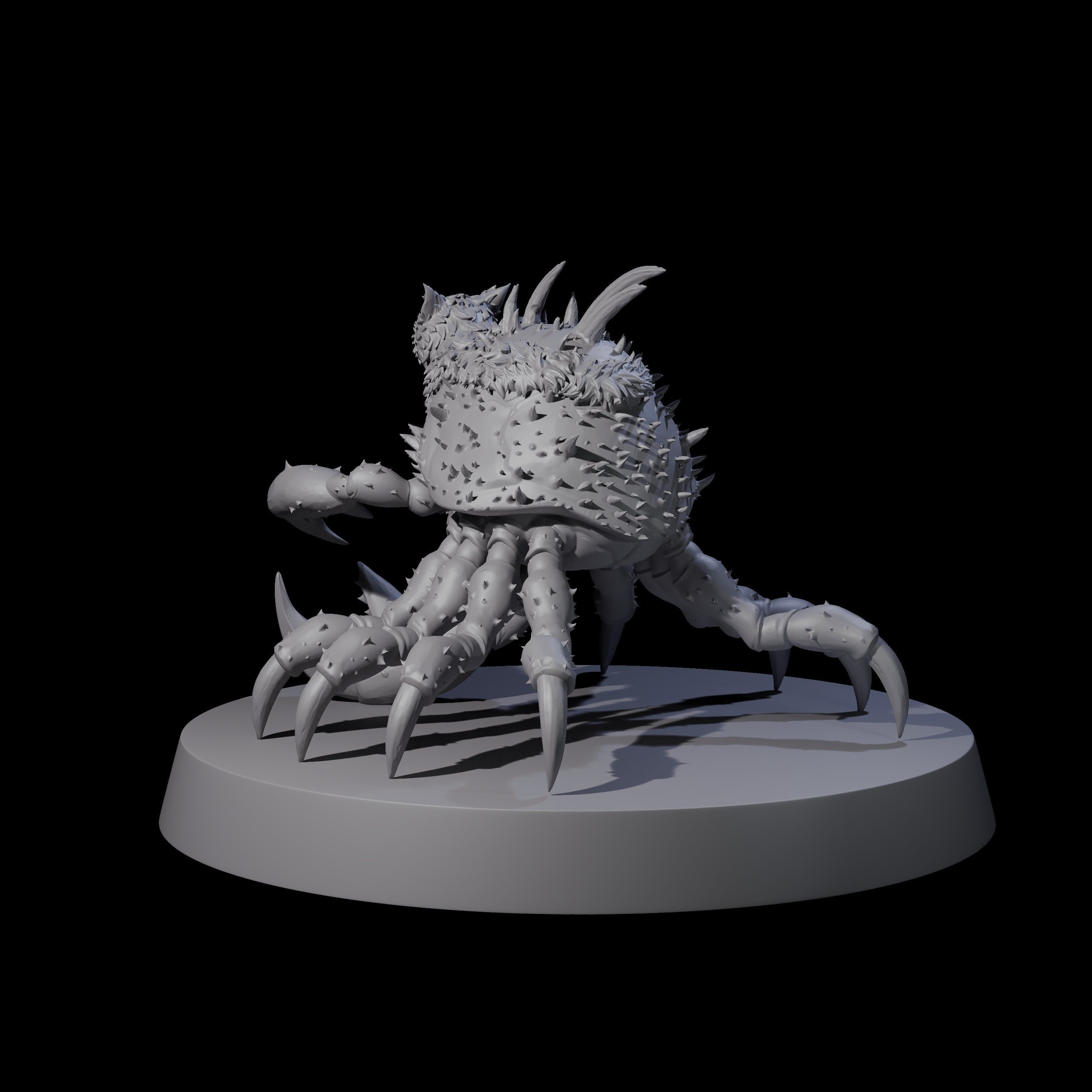 Mutated Crab Cat Miniature for Dungeons and Dragons, Pathfinder or other TTRPGs