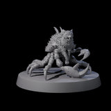 Mutated Crab Cat Miniature for Dungeons and Dragons, Pathfinder or other TTRPGs