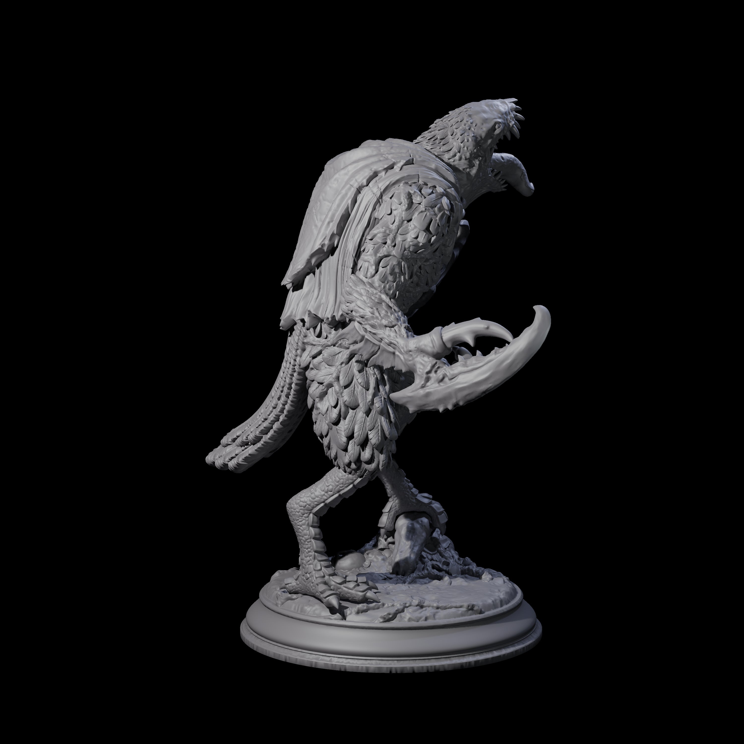 Mutated Kenku C Miniature for Dungeons and Dragons, Pathfinder or other TTRPGs