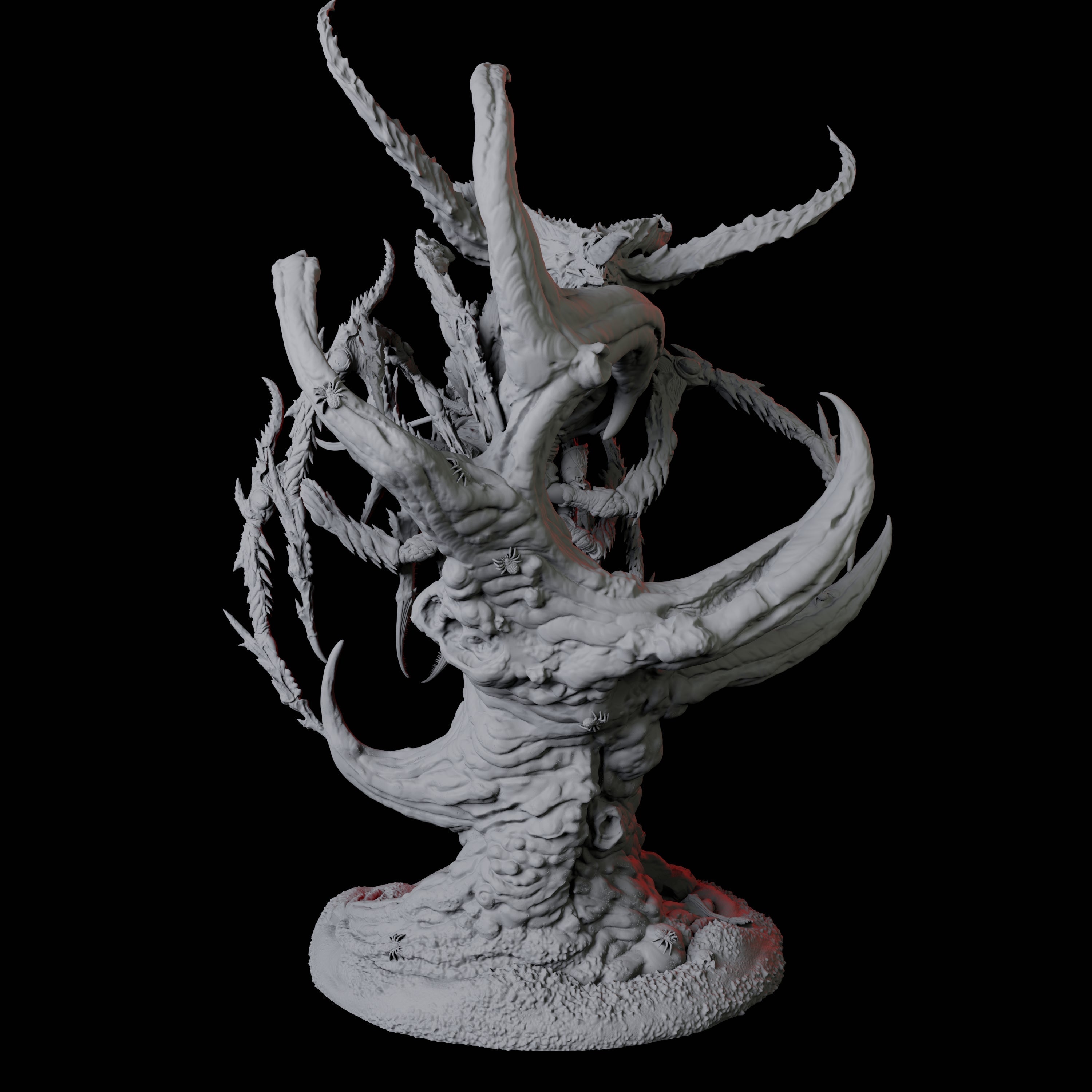 Mutated Lolth, Queen of Spiders Miniature for Dungeons and Dragons, Pathfinder or other TTRPGs