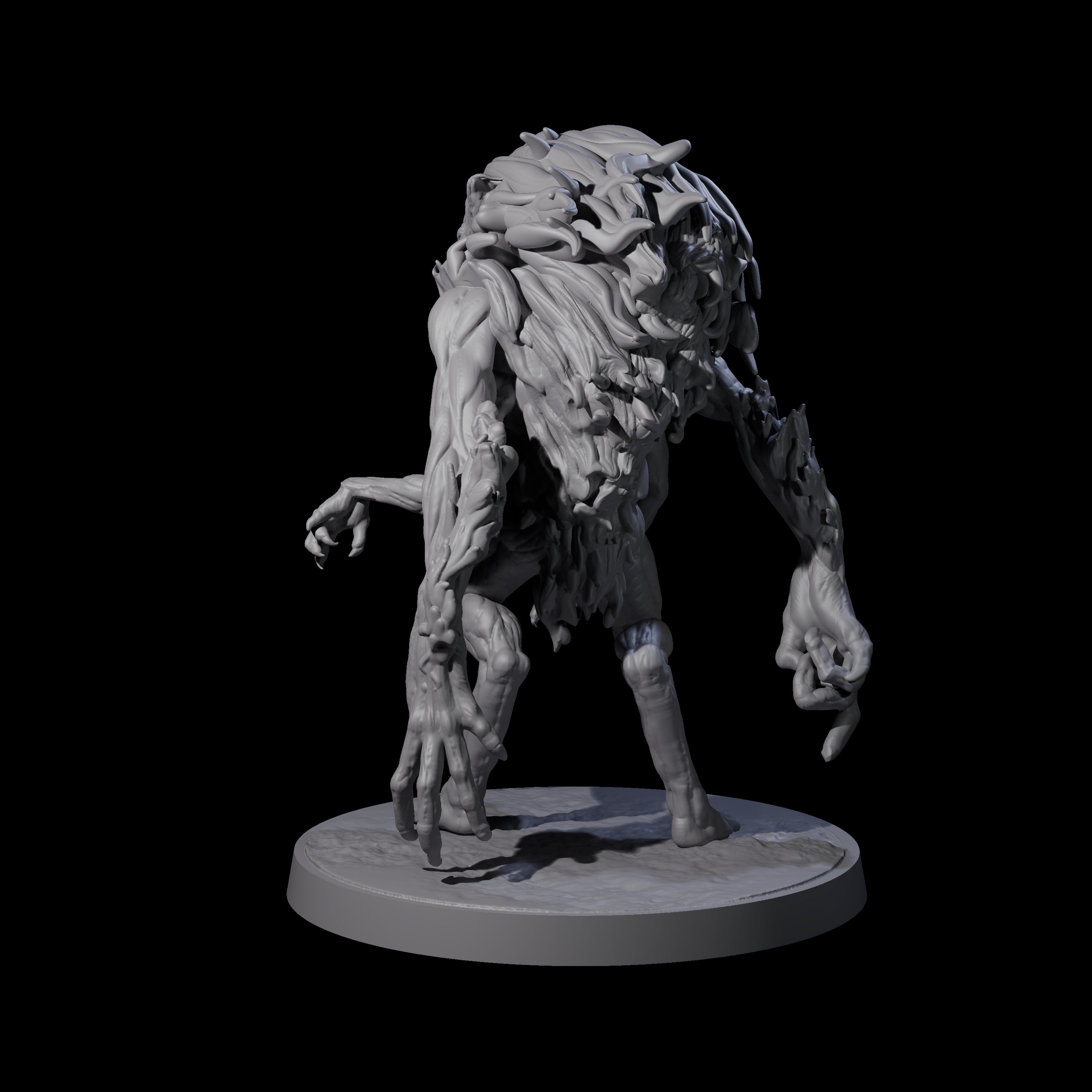 Mutated Wyrmspawn A Miniature for Dungeons and Dragons, Pathfinder or other TTRPGs