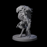 Mutated Wyrmspawn A Miniature for Dungeons and Dragons, Pathfinder or other TTRPGs