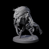 Mutated Wyrmspawn B Miniature for Dungeons and Dragons, Pathfinder or other TTRPGs