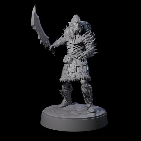 Mutton Chops Hobgoblin B Miniature for Dungeons and Dragons, Pathfinder or other TTRPGs