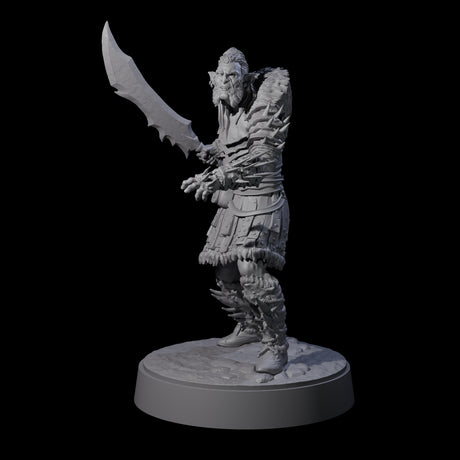Mutton Chops Hobgoblin B Miniature for Dungeons and Dragons, Pathfinder or other TTRPGs