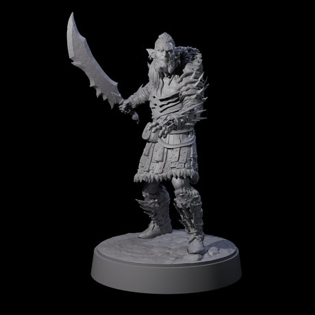 Mutton Chops Hobgoblin B Miniature for Dungeons and Dragons, Pathfinder or other TTRPGs