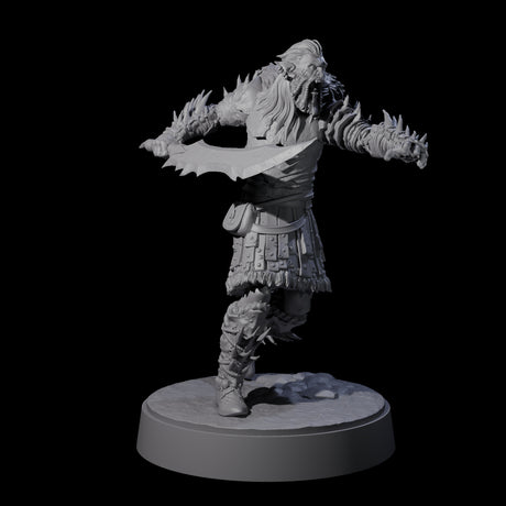 Mutton Chops Hobgoblin C Miniature for Dungeons and Dragons, Pathfinder or other TTRPGs