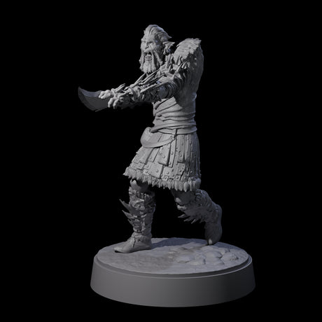 Mutton Chops Hobgoblin C Miniature for Dungeons and Dragons, Pathfinder or other TTRPGs