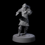 Mutton Chops Hobgoblin C Miniature for Dungeons and Dragons, Pathfinder or other TTRPGs