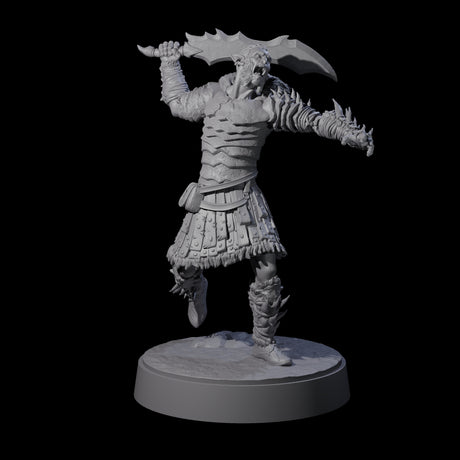 Mutton Chops Hobgoblin D Miniature for Dungeons and Dragons, Pathfinder or other TTRPGs