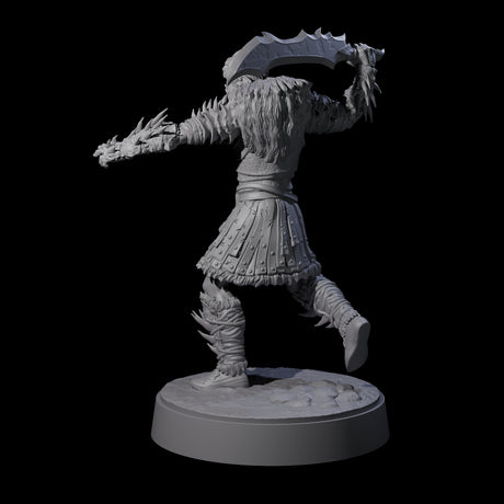 Mutton Chops Hobgoblin D Miniature for Dungeons and Dragons, Pathfinder or other TTRPGs