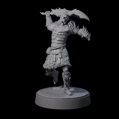 Mutton Chops Hobgoblin D Miniature for Dungeons and Dragons, Pathfinder or other TTRPGs