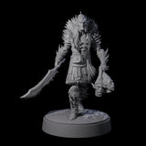 Mutton Chops Hobgoblin E Miniature for Dungeons and Dragons, Pathfinder or other TTRPGs