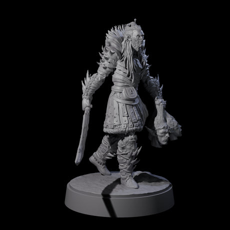 Mutton Chops Hobgoblin E Miniature for Dungeons and Dragons, Pathfinder or other TTRPGs