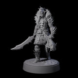 Mutton Chops Hobgoblin E Miniature for Dungeons and Dragons, Pathfinder or other TTRPGs