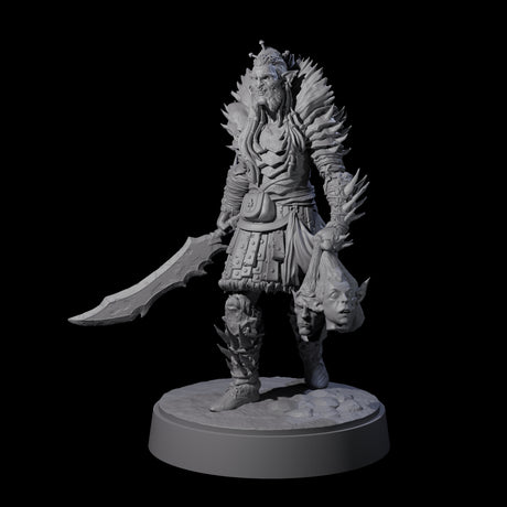 Mutton Chops Hobgoblin E Miniature for Dungeons and Dragons, Pathfinder or other TTRPGs