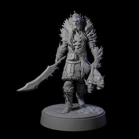Mutton Chops Hobgoblin E Miniature for Dungeons and Dragons, Pathfinder or other TTRPGs