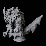 Mystic Boggard Swampseer Miniature for Dungeons and Dragons, Pathfinder or other TTRPGs