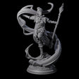 Mystic Elf Sorceress Miniature for Dungeons and Dragons, Pathfinder or other TTRPGs