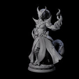 Mystical Dragonborn Sorcerer Miniature for Dungeons and Dragons, Pathfinder or other TTRPGs