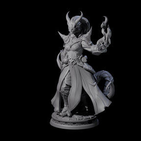 Mystical Dragonborn Sorcerer Miniature for Dungeons and Dragons, Pathfinder or other TTRPGs
