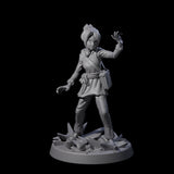 Mystical Human Crystal Wizard Miniature for Dungeons and Dragons, Pathfinder or other TTRPGs