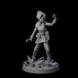 Mystical Human Crystal Wizard Miniature for Dungeons and Dragons, Pathfinder or other TTRPGs