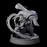 Mystical Platypus Waterbender Miniature for Dungeons and Dragons, Pathfinder or other TTRPGs